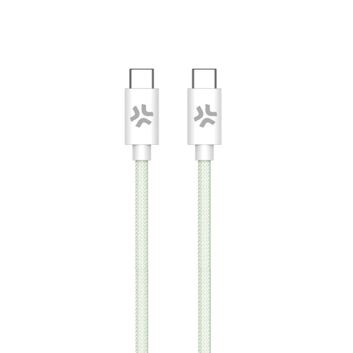 EAN 8021735207702 - Celly USBCUSBCCOTTGN cable USB 1,5 m USB C Verde, Blanco imagen 1