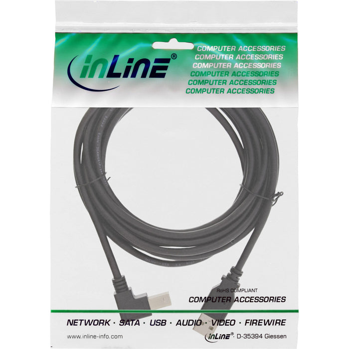 EAN 4043718167418 - InLine 34520U cable USB 2 m USB A USB B 0,48 Gbit/s Negro imagen 2