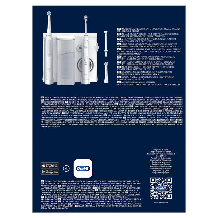 EAN 8006540841068 - Oral-B iO4 & OxyJet Adulto Cepillo dental oscilante Blanco imagen 5