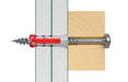 EAN 4048962245714 - Fischer 535981 tornillo de anclaje y taco 202 pieza(s) Enchufe de pared 30 mm imagen 7