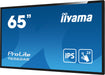 EAN 4948570120482 - iiyama T6562AS-B1 pantalla de señalización Panel plano interactivo 163,8 cm (64.5") LED 500 cd / m² 4K Ul imagen 6