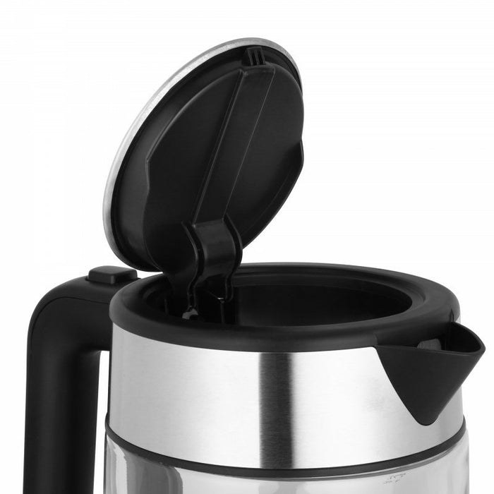 EAN 4260645681040 - Lauben LBNEK17GS tetera eléctrica 1,7 L 2200 W Negro, Acero inoxidable, Transparente imagen 7