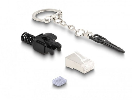 EAN 4043619669882 - DeLOCK 66988 conector Negro, Metálico imagen 1