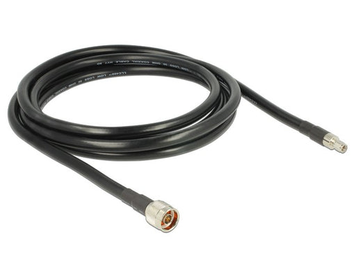 EAN 4043619130214 - DeLOCK 3m, N/RP-SMA cable coaxial CFD400, LLC400 Negro imagen 2