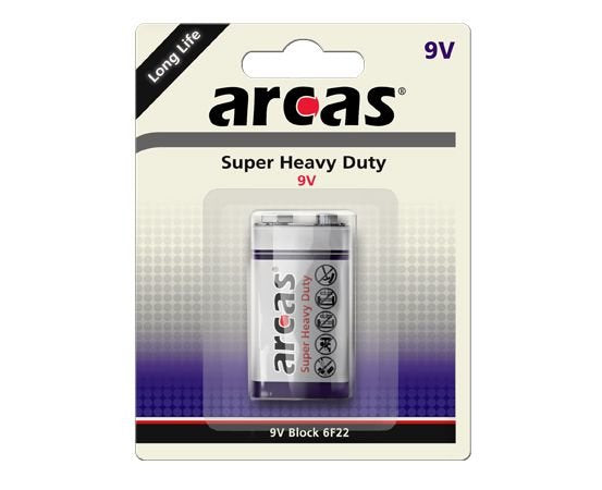 EAN 4260030254262 - Arcas 107 00122 Batería de un solo uso 9V Zinc-carbono imagen 2