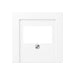 EAN 4011377190511 - JUNG A569BFPLTWWM placa de pared y cubierta de interruptor imagen 1