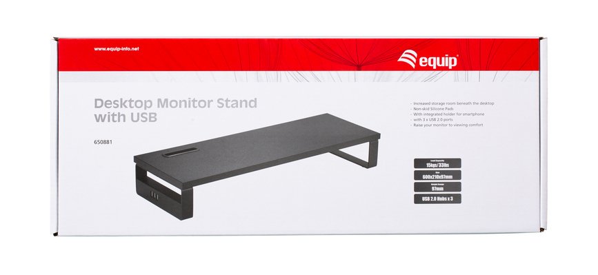 EAN 4015867222140 - Equip 650881 soporte para monitor Escritorio Negro imagen 7