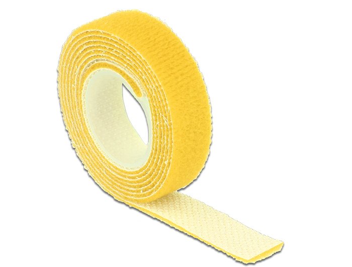 EAN 4043619187331 - DeLOCK 18733 velcro Amarillo 1 pieza(s) imagen 1