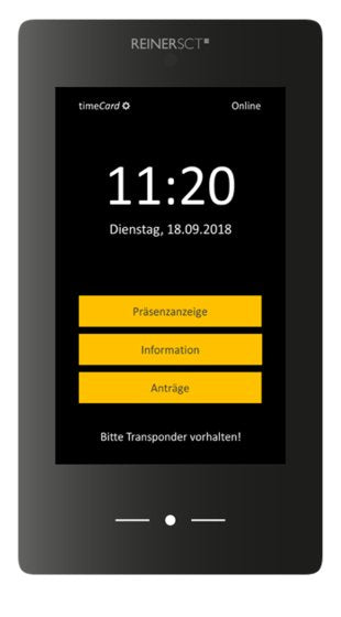 EAN 4011170083348 - Reiner SCT timeCard Terminal 3 Negro imagen 1