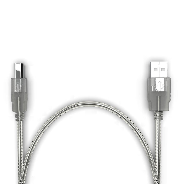 EAN 8697980455306 - Inca IPR-01 cable USB USB 2.0 1,5 m USB B 0,48 Gbit/s Transparente imagen 3