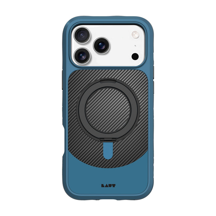 EAN 4895206945554 - LAUT CARBON MATTER funda para teléfono móvil 17,5 cm (6.9") Negro, Azul imagen 1