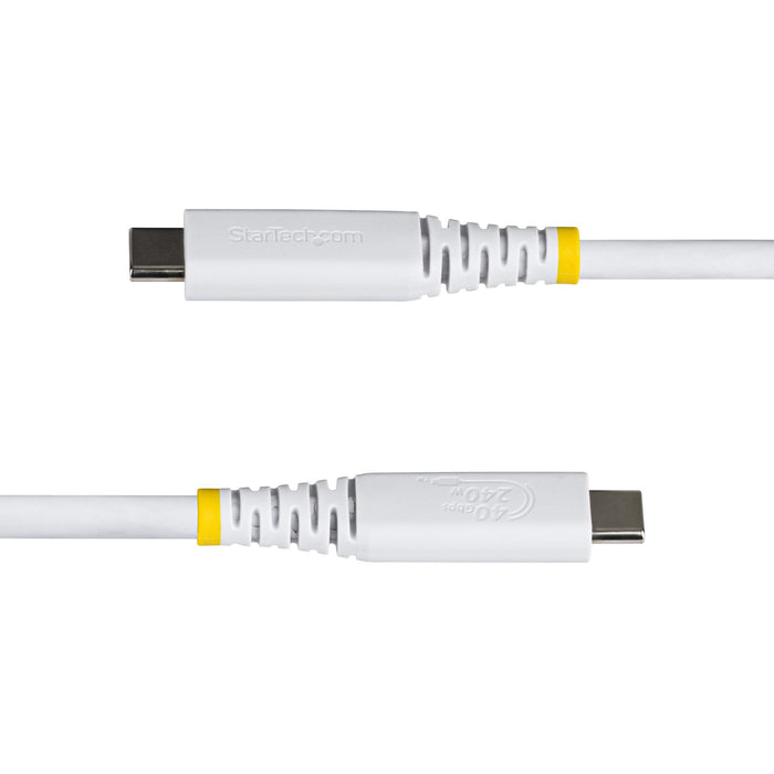 EAN 65030921480 - StarTech.com CC50CM40GUSB4TPW cable USB USB4 Gen 3x2 0,5 m USB C 40 Gbit/s imagen 3