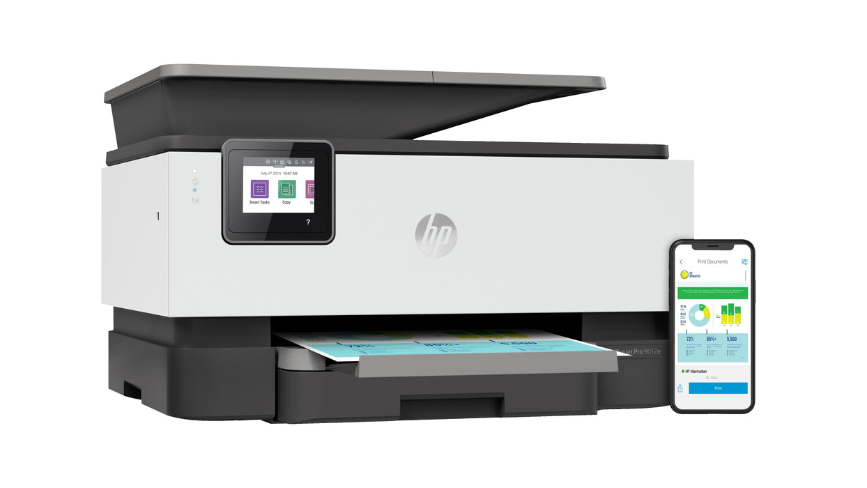 EAN 0195161213915 - HP OfficeJet Pro 9012e All-in-One Prntr Inyección de tinta térmica A4 4800 x 1200 DPI 22 ppm imagen 2