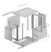 EAN 5901969441321 - Lanberg WF01-6409-23S armario rack 9U Bastidor de pared Gris imagen 11