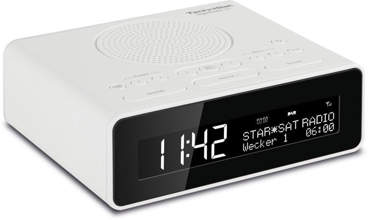EAN 4019588800014 - TechniSat DigitRadio 51 Reloj Digital Blanco imagen 1