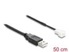 EAN 4043619912278 - DeLOCK 91227 cable de transmisión Negro 0,5 m USB A Molex (3-pin) imagen 1