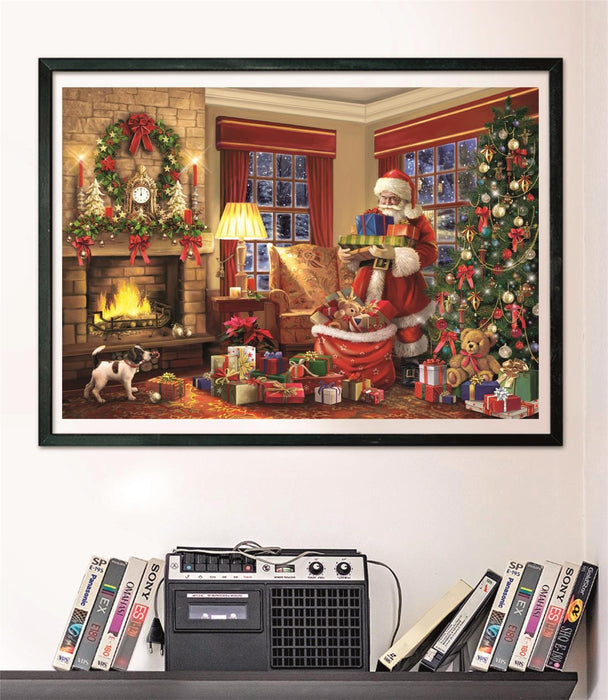 EAN 8005125399246 - Clementoni 1000 pcs Santa's Visit Compact imagen 4