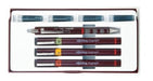 EAN 3501170699324 - Rotring Isograph 0.2/0.3/0.5 Bolígrafo de gel con tapa Negro 4 pieza(s) imagen 1