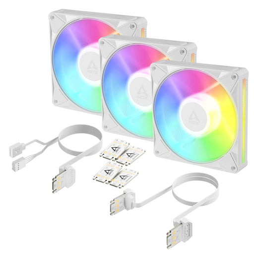 EAN 4895265001109 - ARCTIC BioniX P14 A-RGB Carcasa del ordenador Ventilador 14 cm Blanco 3 pieza(s) imagen 1