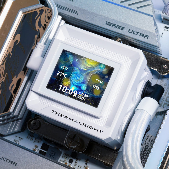 EAN 814256020510 - Thermalright Frozen Warframe 360 Procesador Sistema de refrigeración líquida todo en uno 12 cm Blanco 1 pi imagen 7