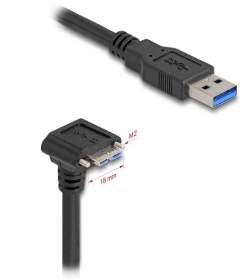 EAN 4043619810307 - DeLOCK 81030 cable USB USB 3.2 Gen 1 (3.1 Gen 1) 1 m USB A Micro-USB B Negro imagen 2