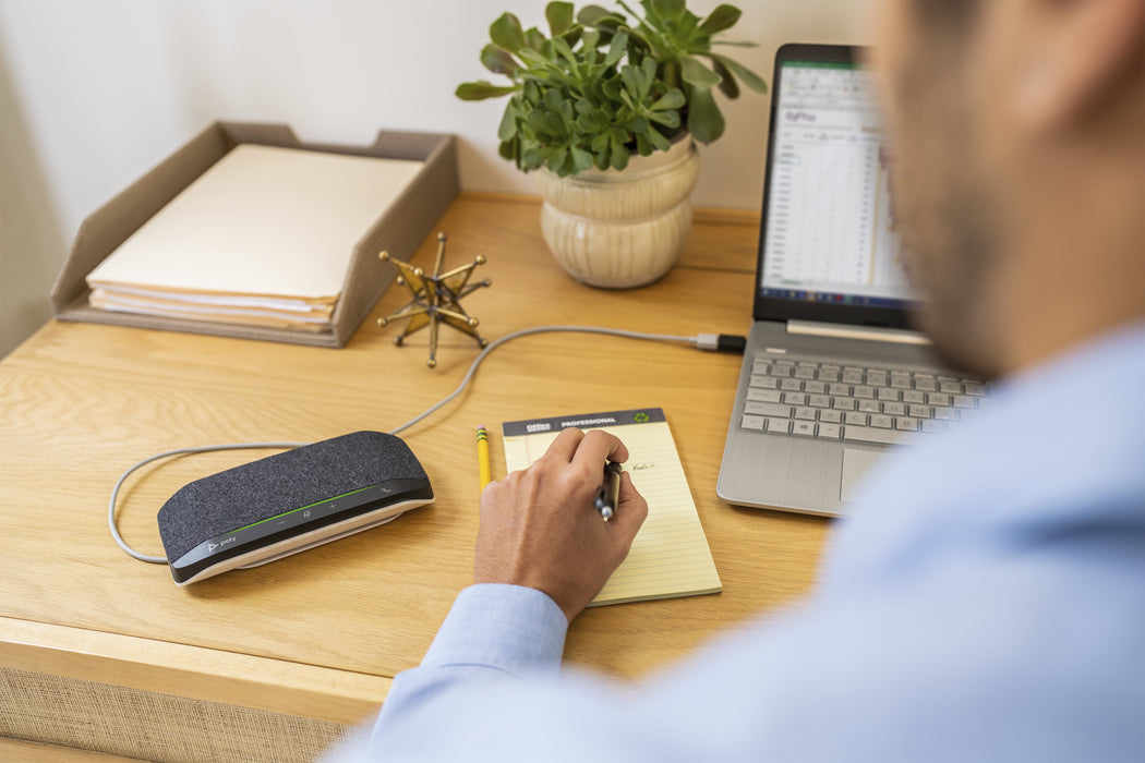 EAN 0197192933046 - HP Poly Sync 10 Speakerphone +USB-A to USB-C Cable altavoz PC Negro imagen 4