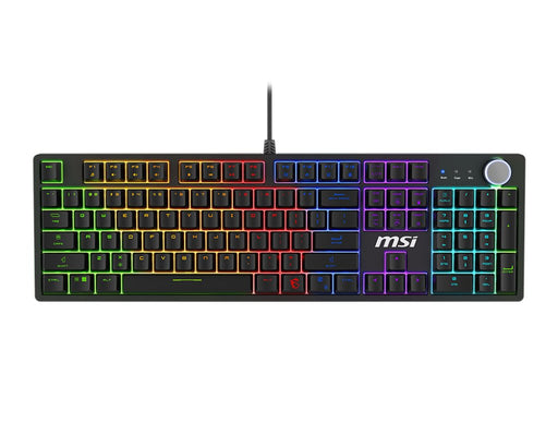 EAN 4711377324953 - MSI FORGE GK320 RED teclado Juego USB QWERTY Internacional de EE.UU. Negro imagen 1
