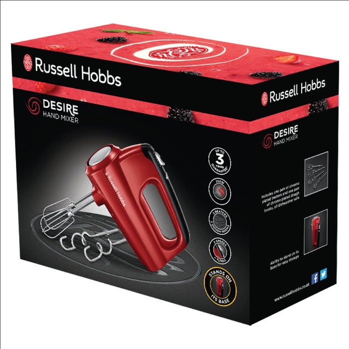 EAN 4008496940622 - Russell Hobbs 24670-56 batidora Batidora de mano 350 W Rojo imagen 2