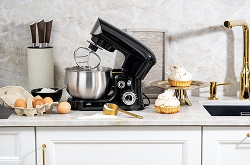 EAN 5903887804844 - Adler AD 4226B robot de cocina 1200 W 3 L Acero inoxidable, Negro imagen 9