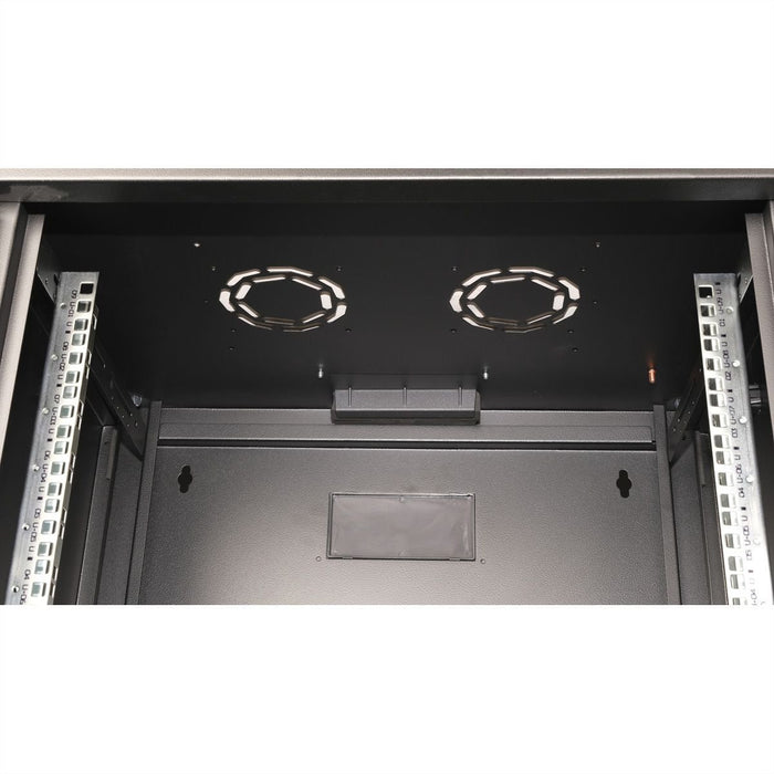 EAN 7630049601758 - ROLINE 26.21.0172 armario rack 9U Bastidor de pared Negro imagen 4