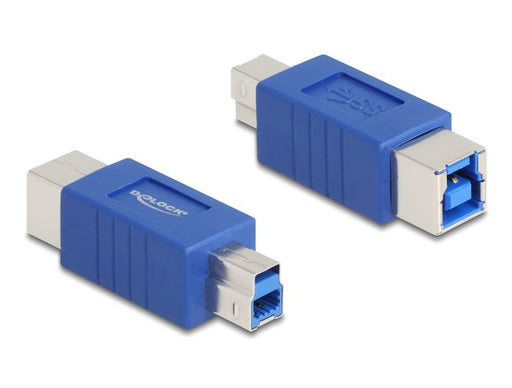 EAN 4043619672295 - DeLOCK 67229 cambiador de género para cable USB Type-B Azul imagen 1