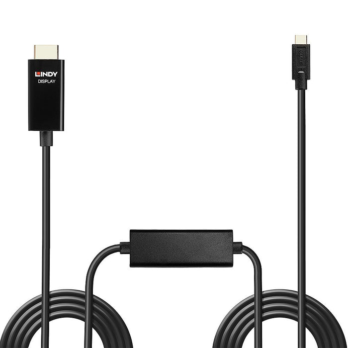 EAN 4002888433174 - Lindy 43317 adaptador de cable de vídeo 10 m USB Tipo C HDMI tipo A (Estándar) Negro imagen 2