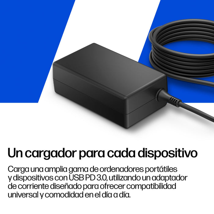 EAN 0199896482530 - HP 65W GaN USB-C LC Power Adapter adaptador e inversor de corriente imagen 5