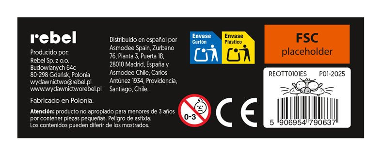EAN 5906954790637 - Asmodee Nutrias 30 min Juego de mesa imagen 5
