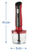 EAN 5038061162929 - Russell Hobbs 27140-56 licuadora 1 L Batidora de vaso portátil 500 W Negro, Rojo, Transparente imagen 5