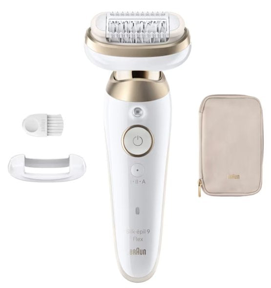 EAN 8700216963626 - Braun Silk-épil 9 Silk·épil 9 Flex 40 pinzas Oro, Blanco imagen 3