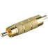 EAN 4040849115967 - Goobay 11596 cambiador de género para cable RCA Latón imagen 1