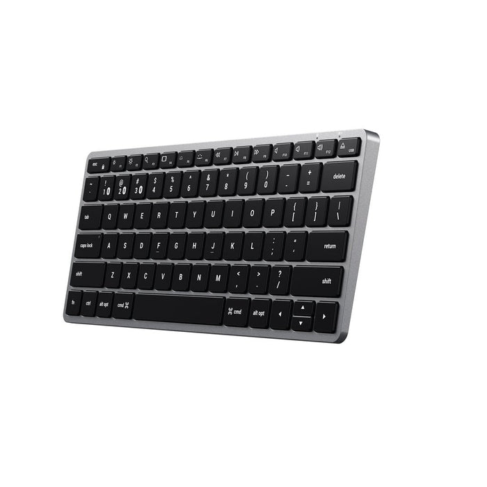 EAN 0879961009038 - Satechi Slim X1 teclado Oficina Bluetooth QWERTY Inglés Negro, Gris imagen 3