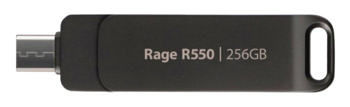 EAN 4711378428834 - Patriot Memory Rage R550 unidad flash USB 256 GB USB Type-A / USB Type-C 3.2 Gen 1 (3.1 Gen 1) Negro imagen 1