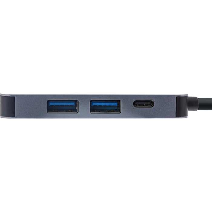EAN 4043718300815 - InLine 33271H hub de interfaz USB 3.2 Gen 1 (3.1 Gen 1) Type-C 5000 Mbit/s Gris imagen 3
