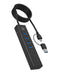 EAN 4250078173991 - ICY BOX IB-HUB1737-C3 USB 3.2 Gen 1 (3.1 Gen 1) Type-C 5000 Mbit/s Negro imagen 1