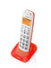 EAN 8015908760323 - Brondi Bravo Bright Teléfono DECT Identificador de llamadas Rojo imagen 2