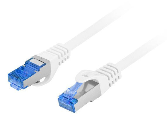 EAN 5901969424652 - Lanberg PCF6A-10CC cable de red Blanco 0,5 m Cat6a S/FTP (S-STP) imagen 1