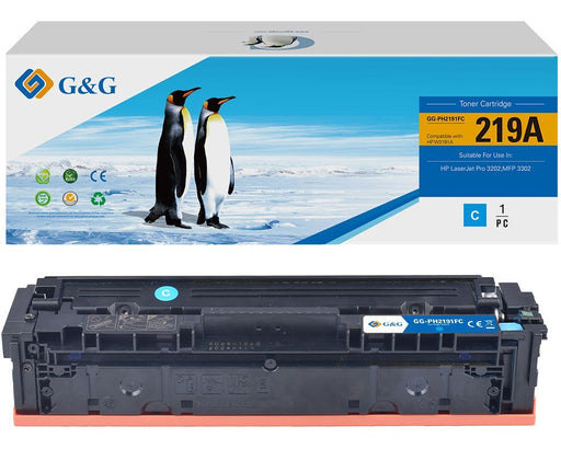 EAN 6937173433271 - G&G 21734 cartucho de tóner 1 pieza(s) Compatible Cian imagen 1