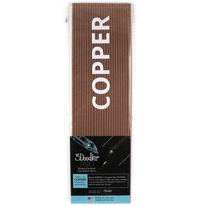 EAN 8170050203736 - 3Doodler Filament Pro+ 25 Kupfer braunrot\"Copper\" Cobre 122 g imagen 2