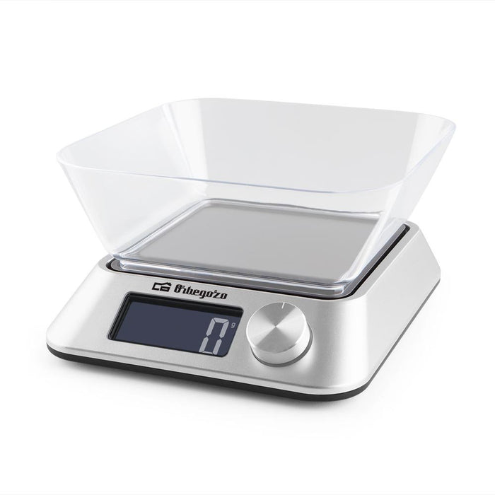 EAN 8435568402652 - Orbegozo PC 1030 Plata Encimera Rectángulo Báscula electrónica de cocina imagen 1