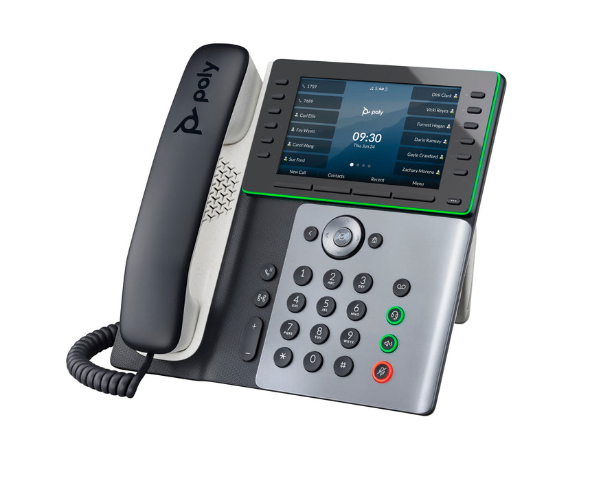 EAN 0197497341423 - HP Poly Edge E500 IP Phone and PoE-enabled teléfono IP Negro 12 líneas IPS imagen 5
