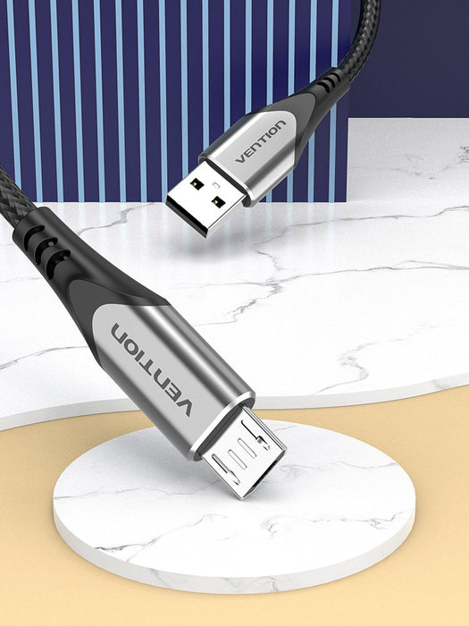EAN 6922794746947 - Vention COAHC cable USB USB 2.0 0,25 m USB A Micro-USB B 0,48 Gbit/s Negro imagen 2