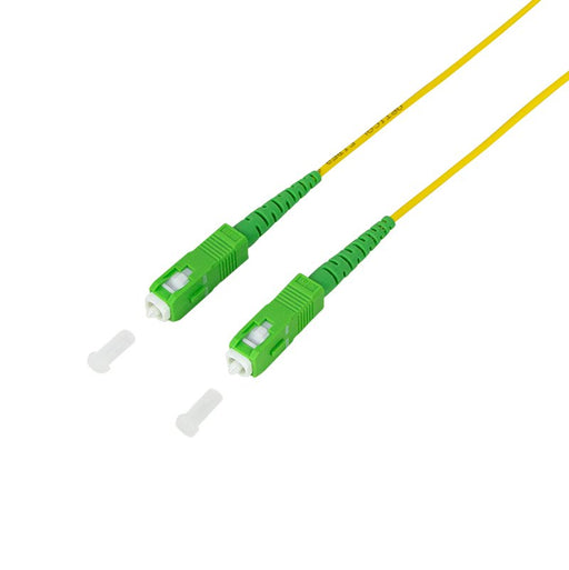 EAN 4052792066227 - LogiLink FPSSC00 Cable de fibra óptica e InfiniBand 0,5 m SC Amarillo imagen 1