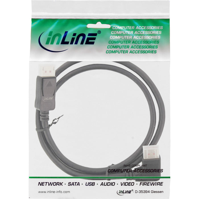 EAN 4043718305087 - InLine 17153R cable DisplayPort 3 m Negro imagen 2
